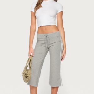 Zanele Side Stripe Capri Sweatpants