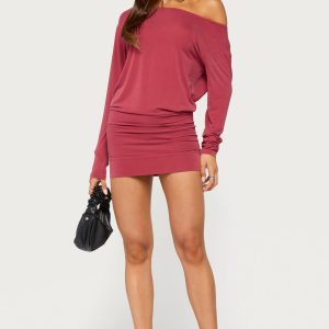 Peila Off Shoulder Mini Dress