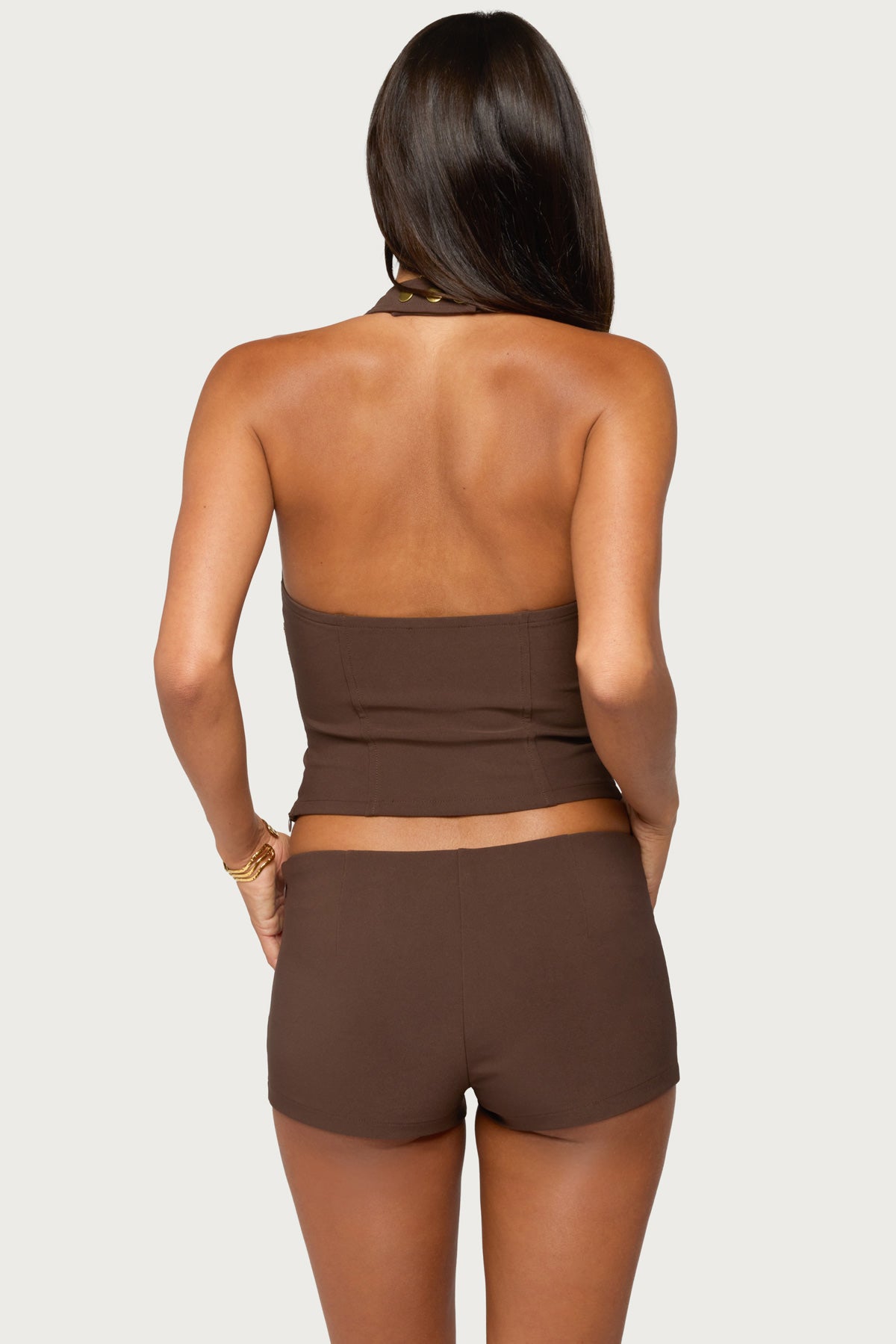 Jasia Sequin Halter Top - Image 4