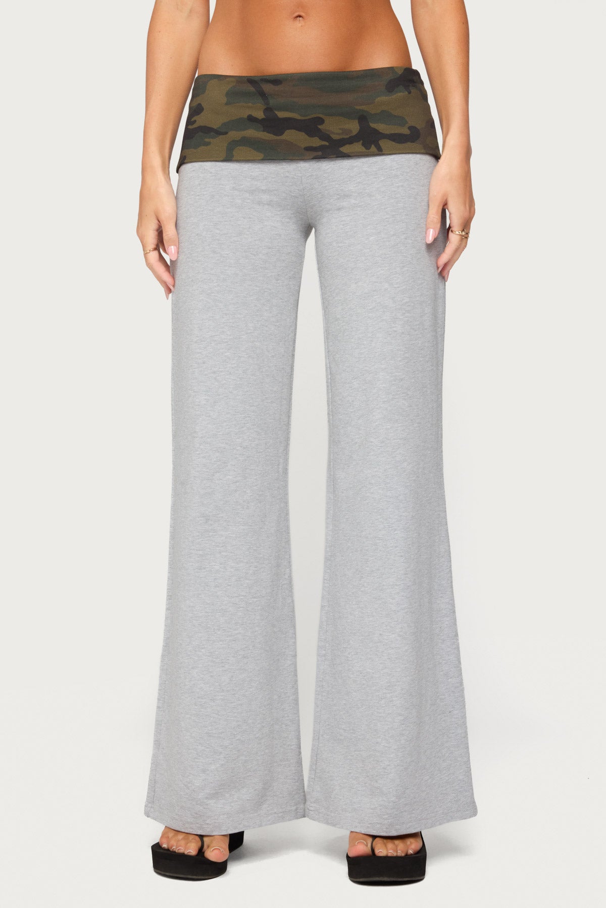Edikted Duty Foldover Pants - Image 2