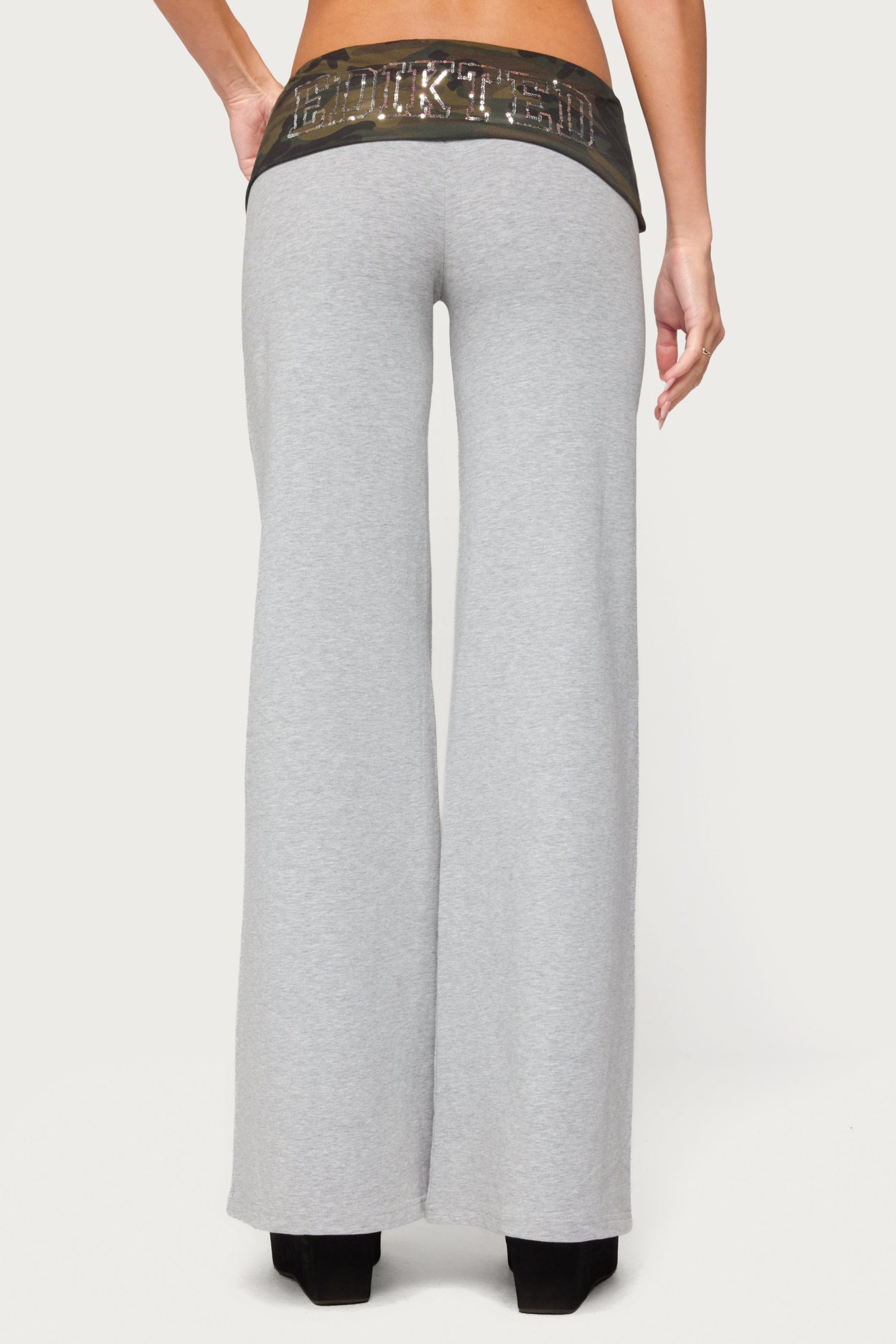Edikted Duty Foldover Pants - Image 4