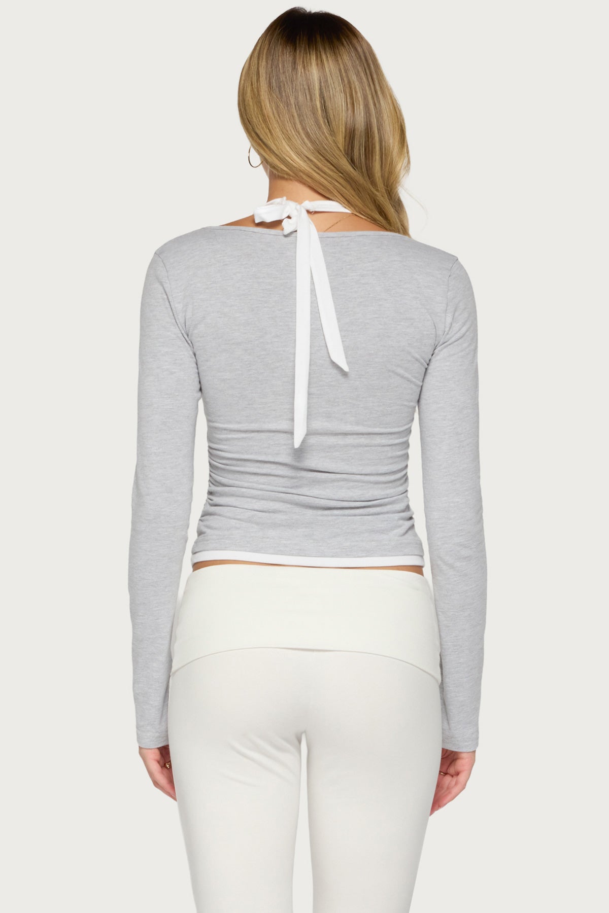 Ibby Layered Long Sleeve Top - Image 4