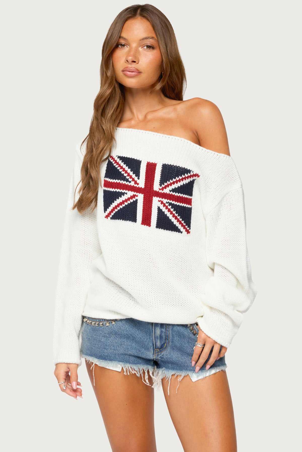 London Girl Knit Sweater - Image 2
