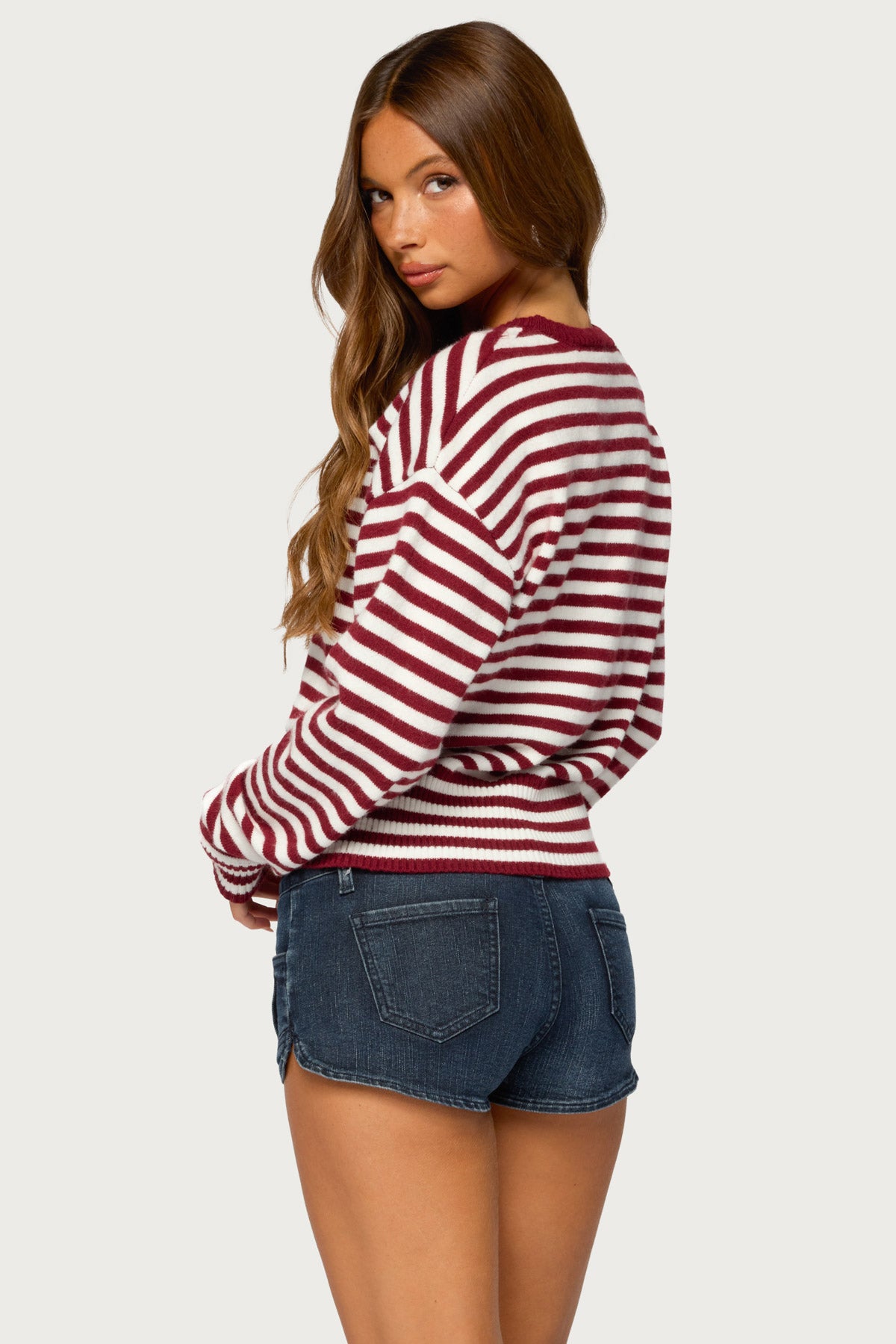 Marren Striped Knit Sweater - Image 4