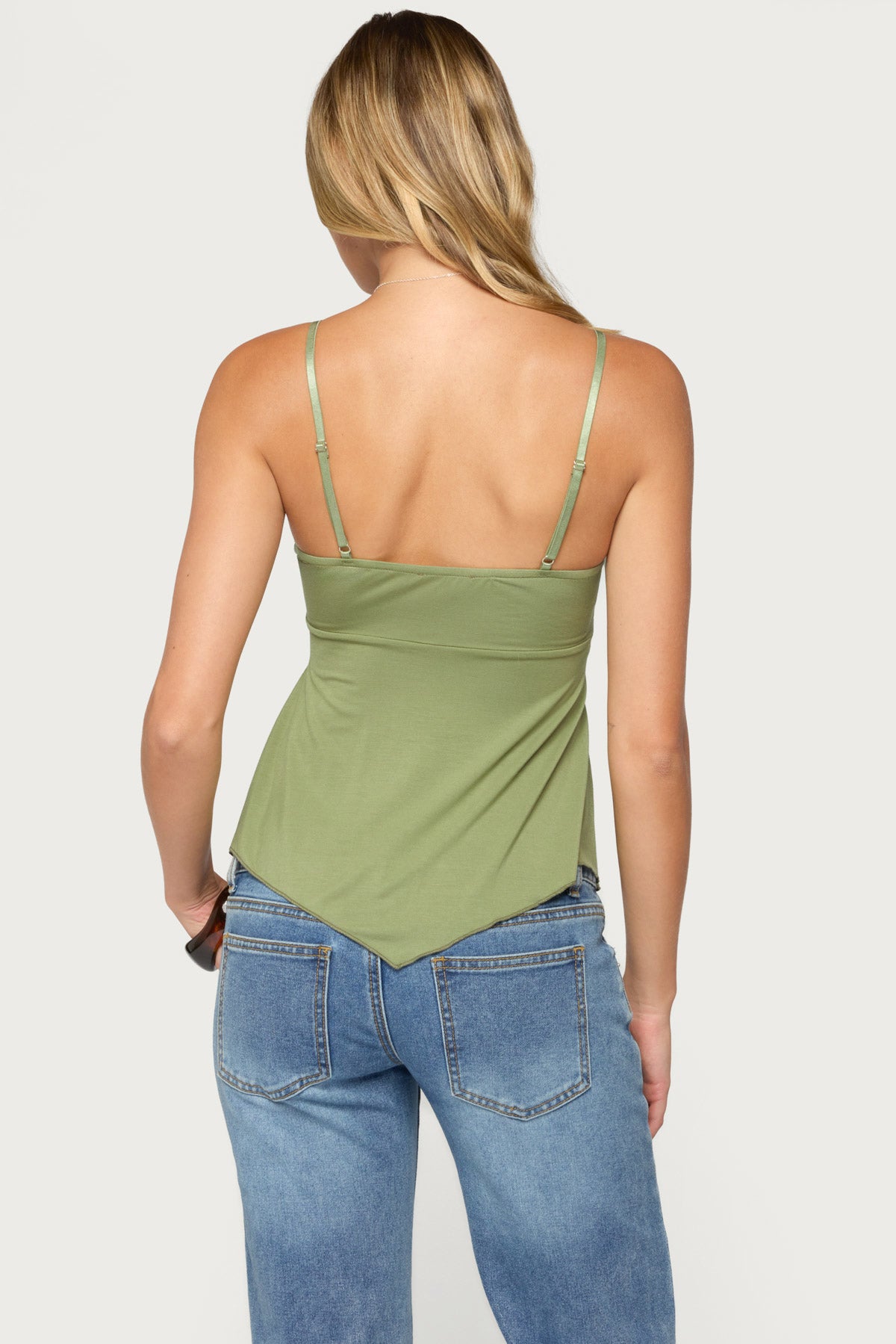 Rania Sequin Butterfly Handkerchief Top - Image 6