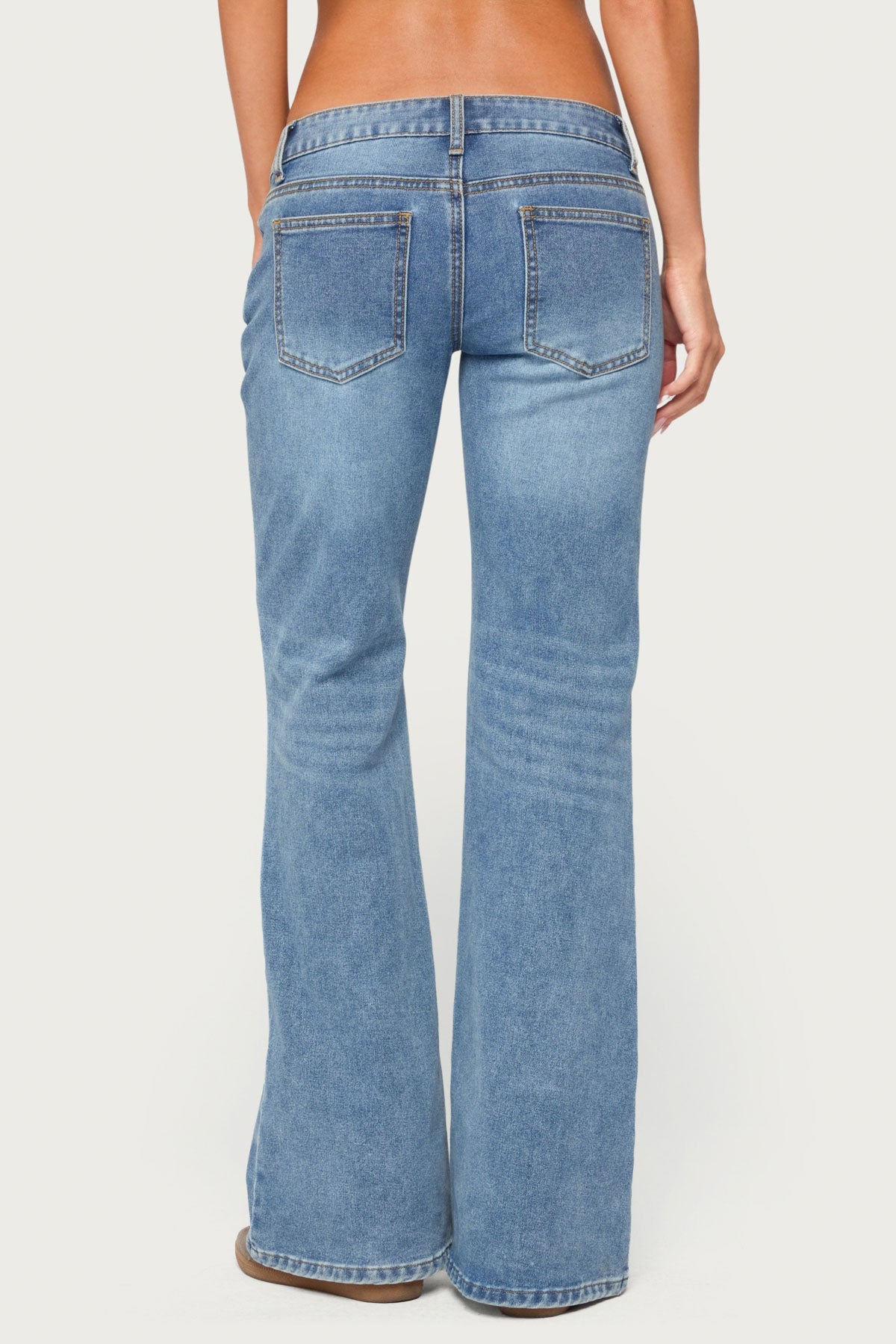 Girla Low Rise Wide Leg Jeans - Image 4