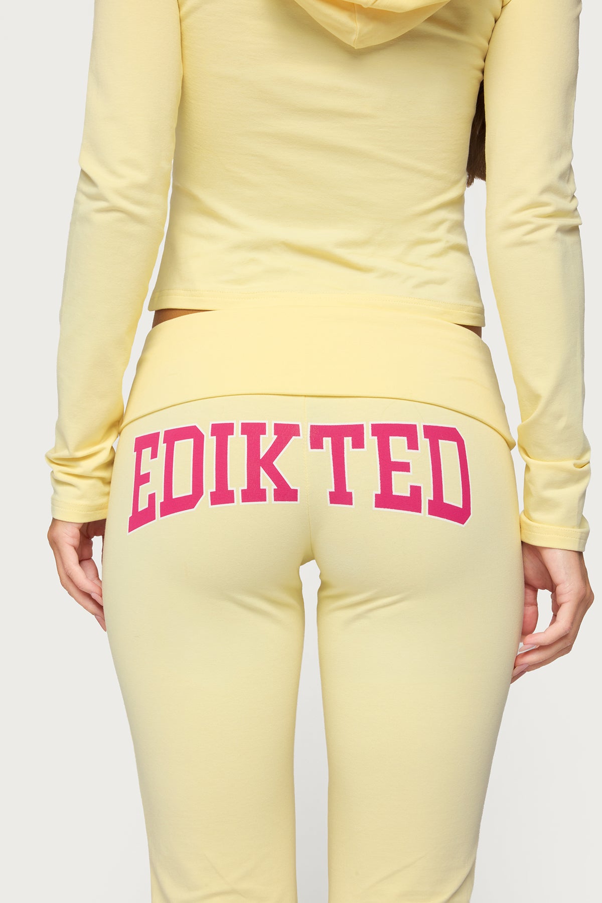 Edikted Honey Foldover Leggings - Image 2