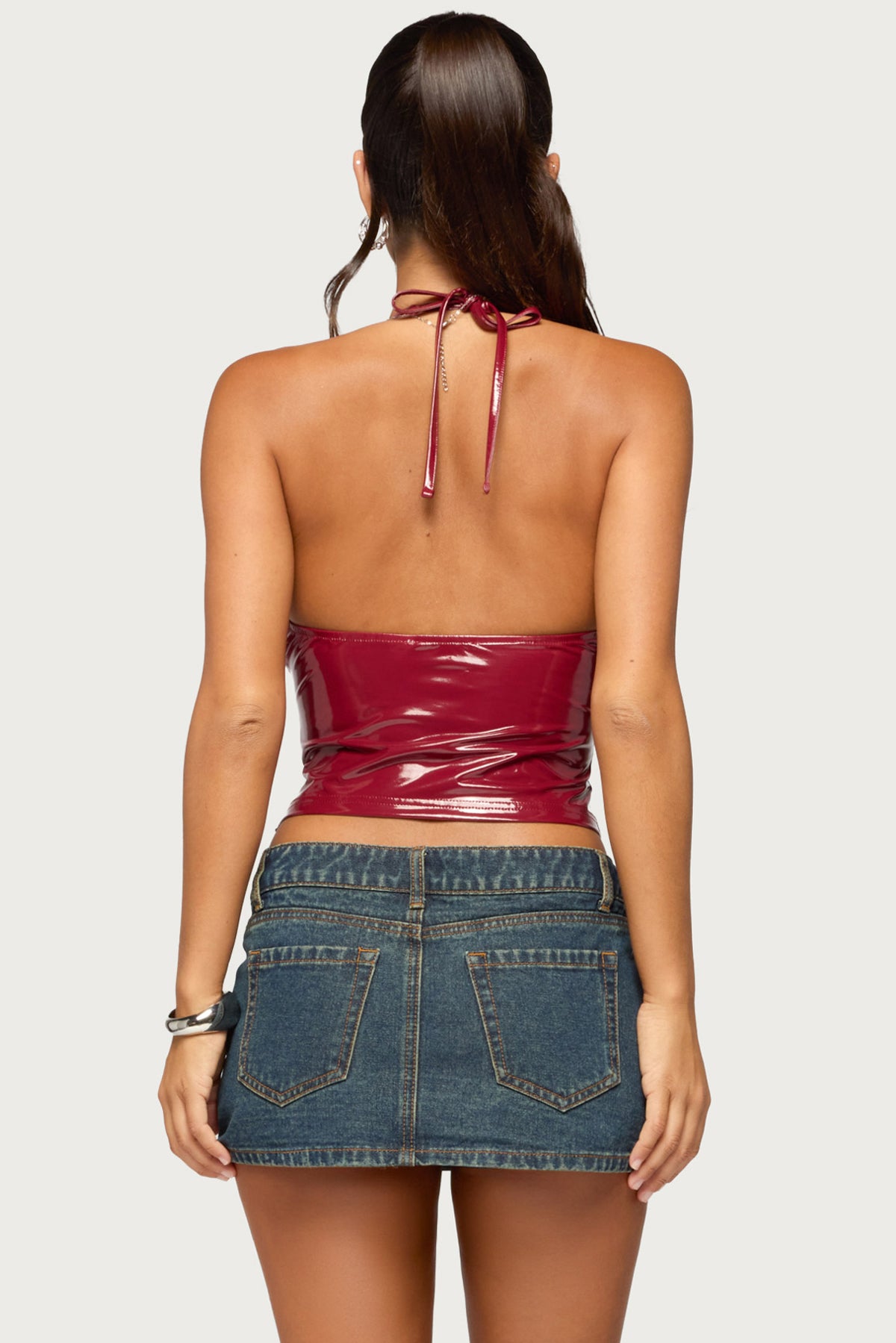 Birch Vinyl Halter Top - Image 5