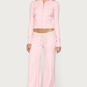 Hanin Straight Leg Knit Pants