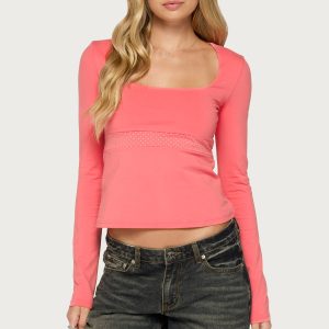 Madina Long Sleeve Babydoll Top