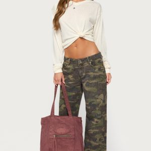 Naely Long Sleeve V Neck Top