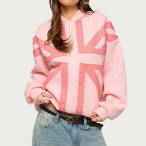 Union Jack Oversized Hoodie
