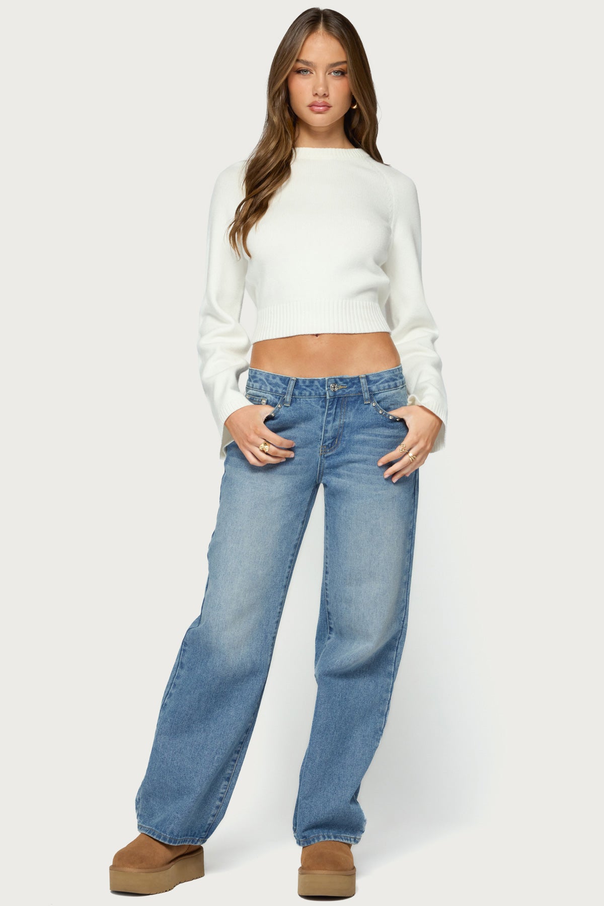 Geila Backless Knit Sweater - Image 4