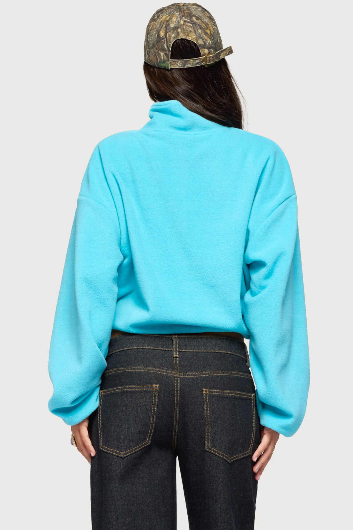 Lasha Oversized Sherpa Sweatshirt - Image 6