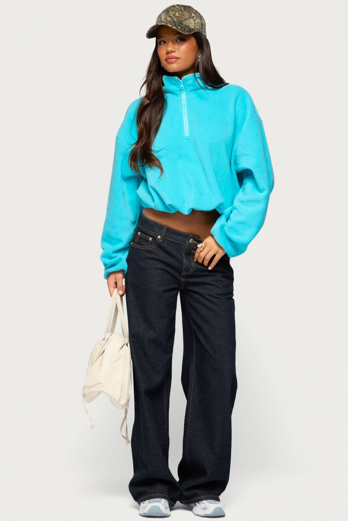 Lasha Oversized Sherpa Sweatshirt - Image 4