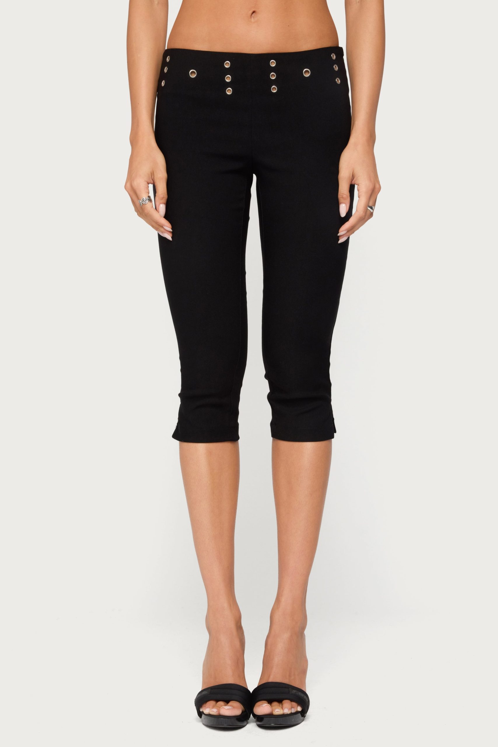 Meeva Grommet Capri Pants - Image 2