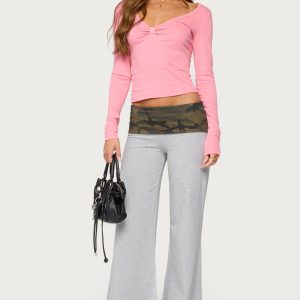 Edikted Duty Foldover Pants
