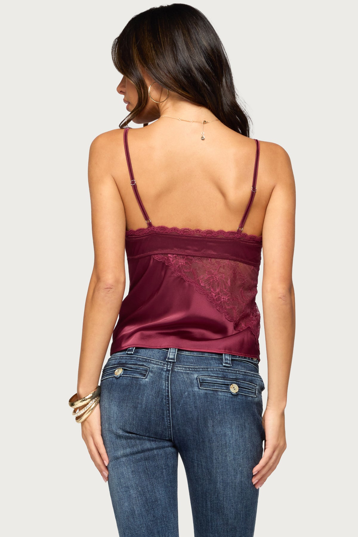 Julliet Lacey Satin Effect Top - Image 5