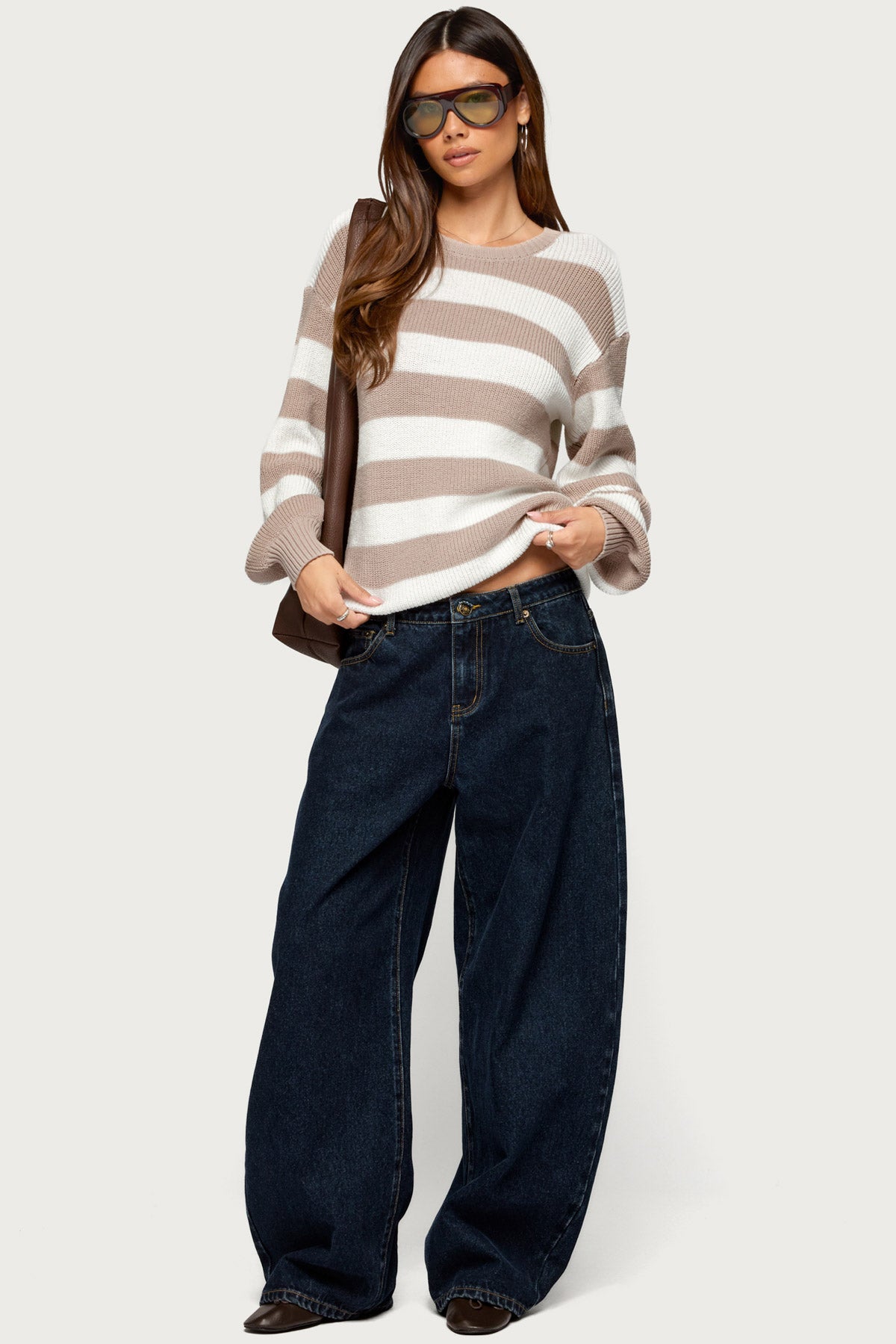 Kakia Striped Knit Sweater - Image 2