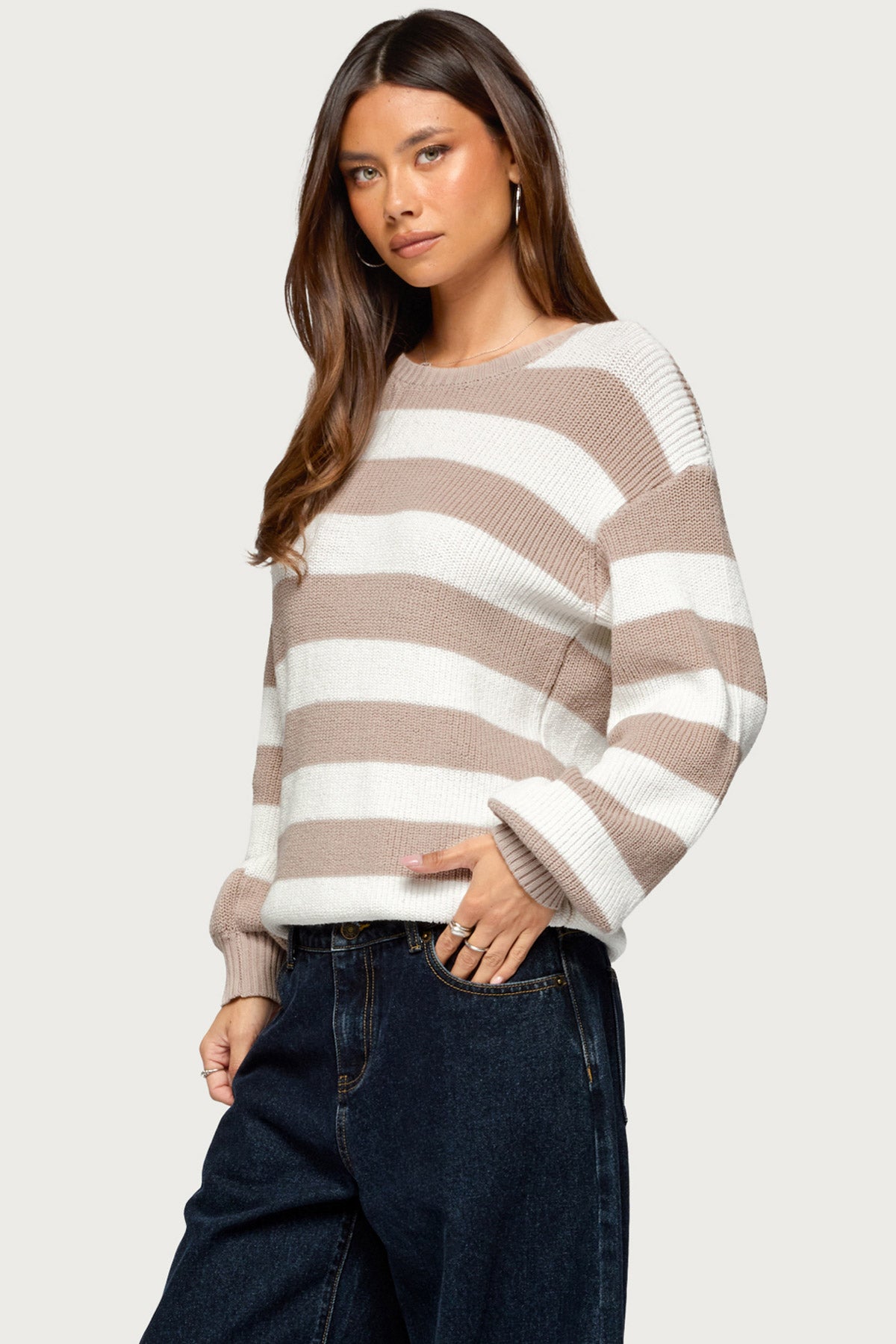 Kakia Striped Knit Sweater - Image 3