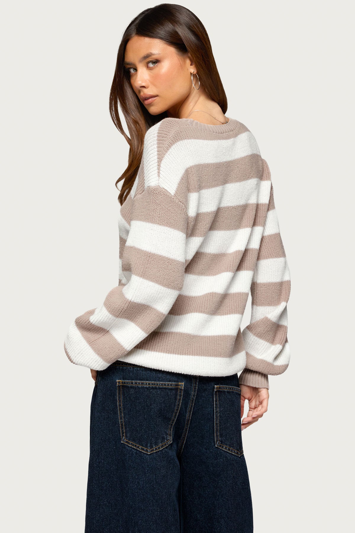 Kakia Striped Knit Sweater - Image 4