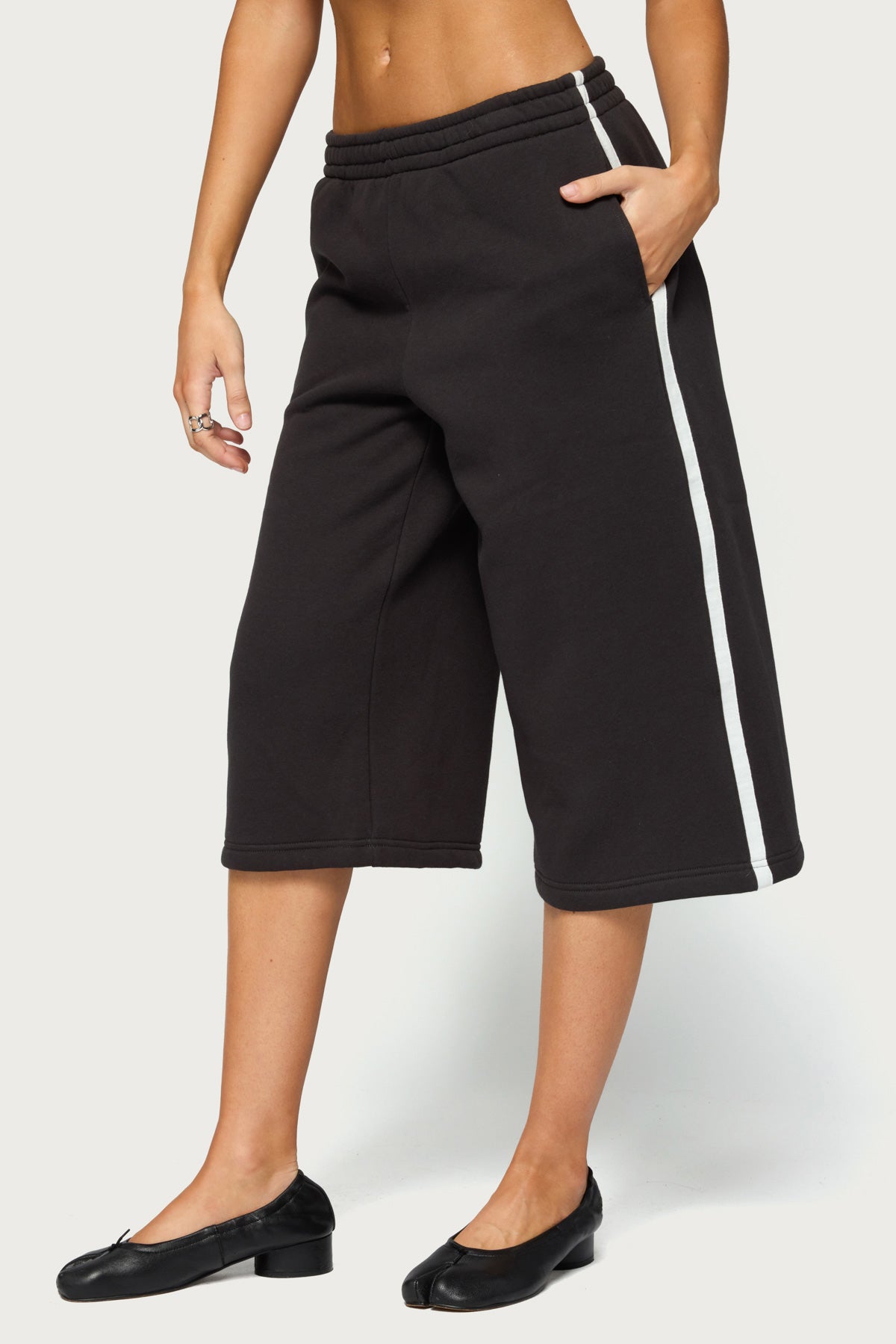 Cosi Stripey Bermuda Shorts - Image 3