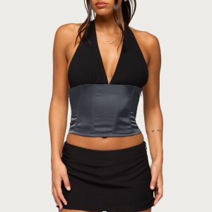 Adyson Satin Effect Corset