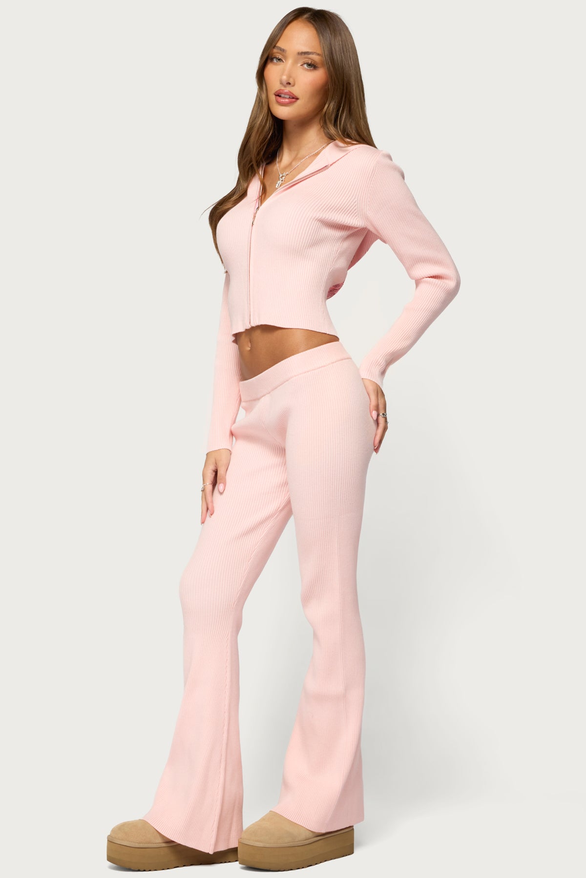 Ethie Low Rise Knit Pants - Image 3