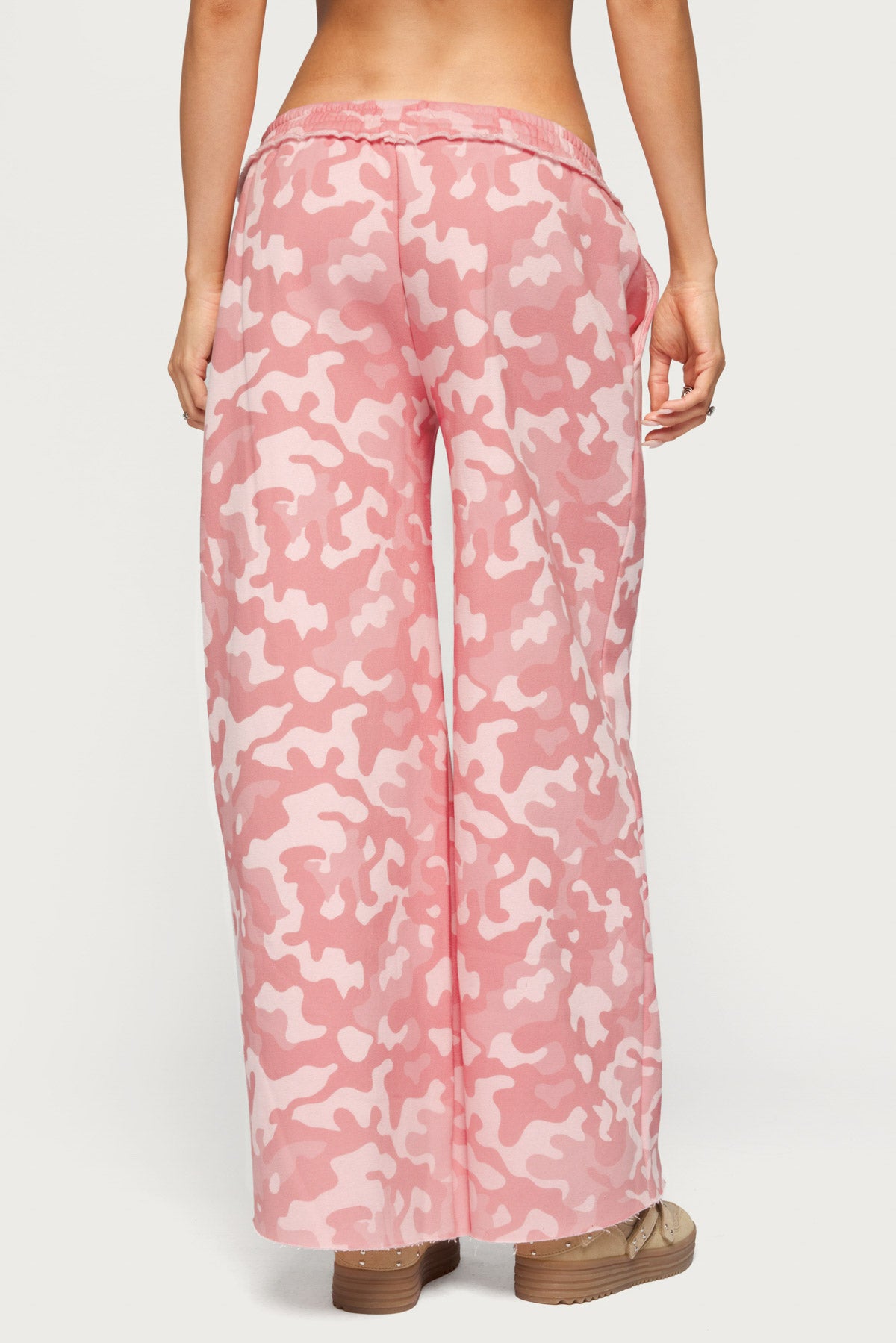 Adelyn Camo Wide Leg Sweatpants - Image 5
