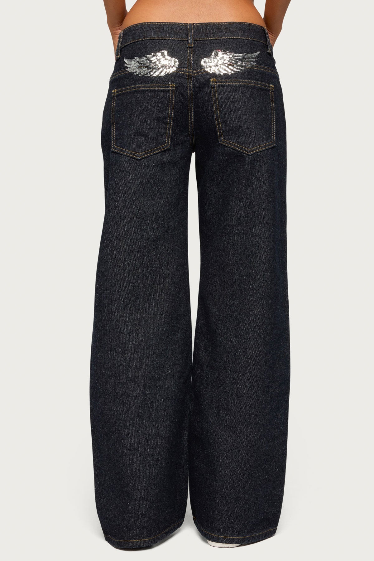 Angel Babe Low Rise Baggy Jeans - Image 7