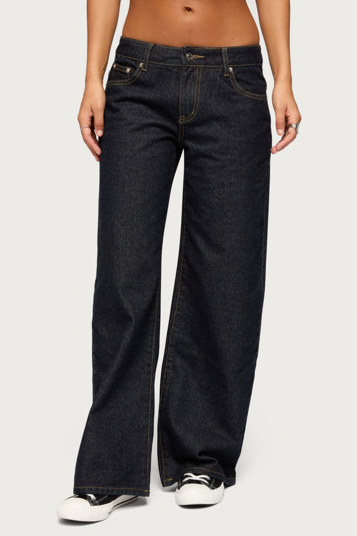 Angel Babe Low Rise Baggy Jeans - Image 3