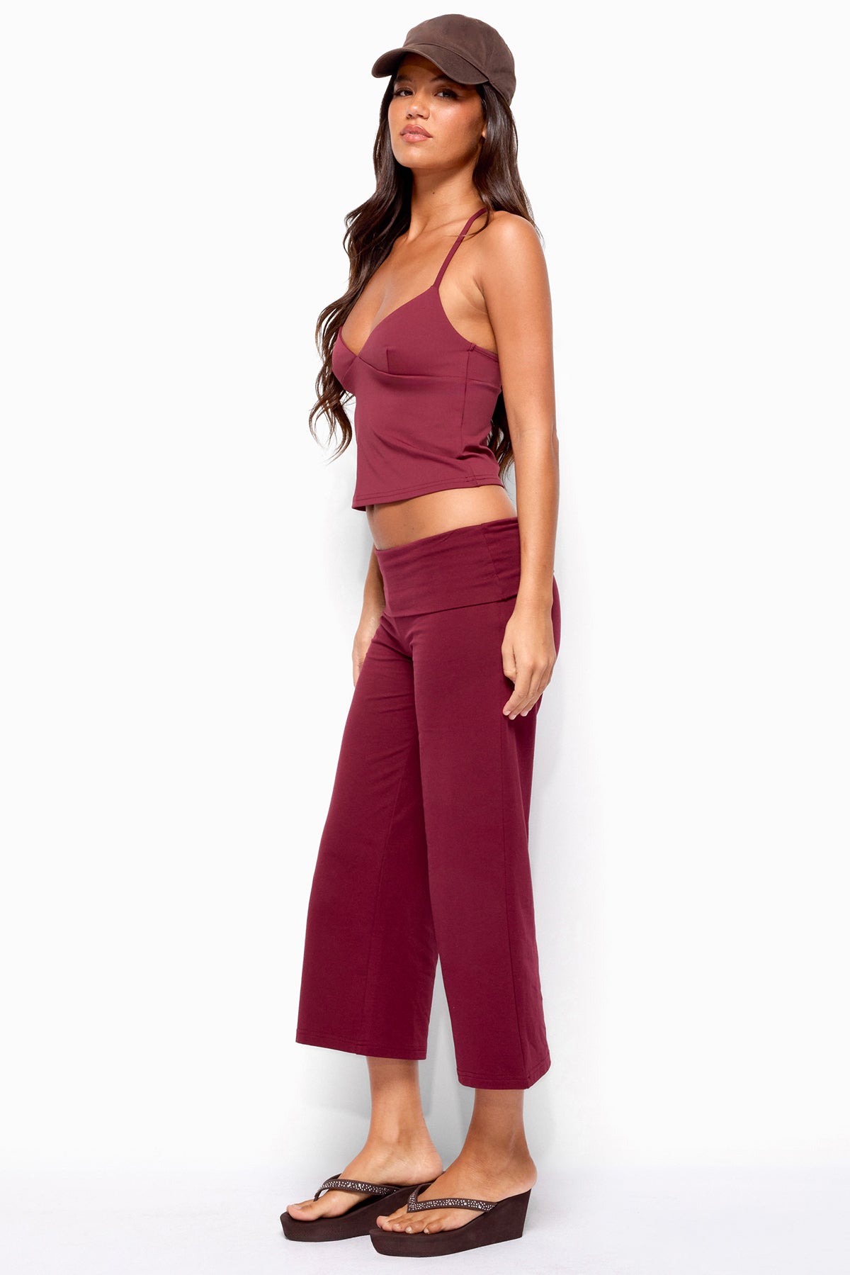 Kanel Foldover Capri Pants - Image 3