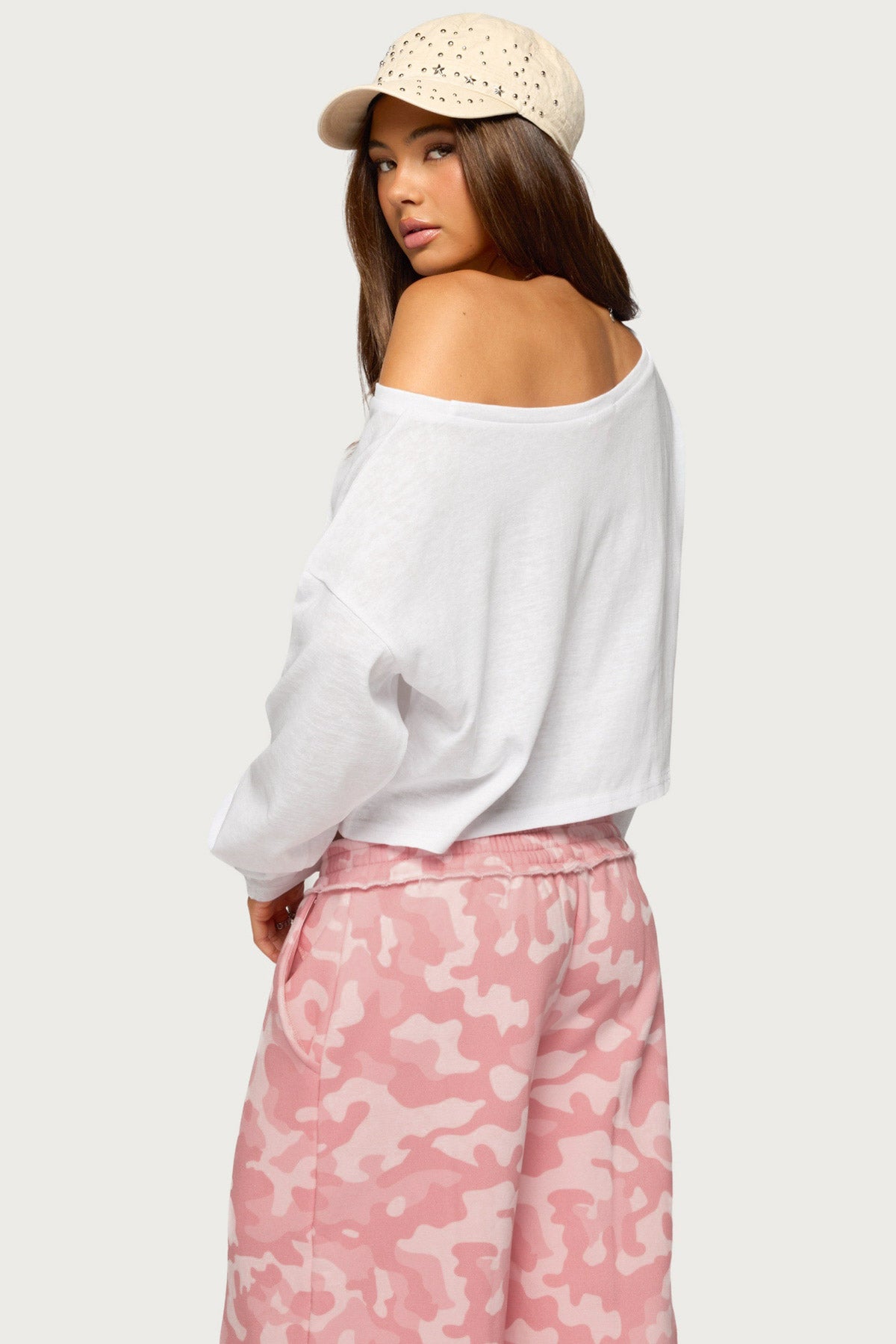Peala Off Shoulder Long Sleeve Top - Image 6