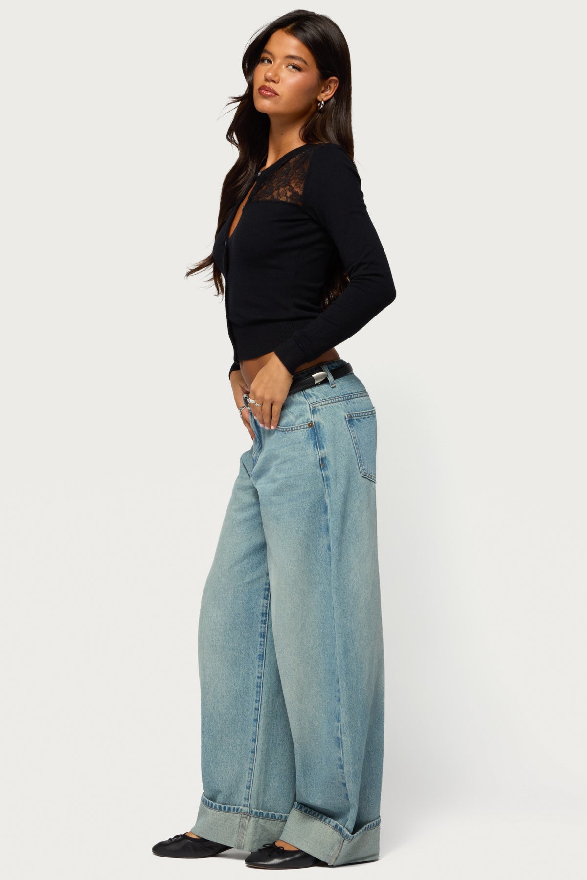 Meradith Lacey Knit Cardigan - Image 4