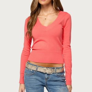 Feira V Neck Knit Sweater