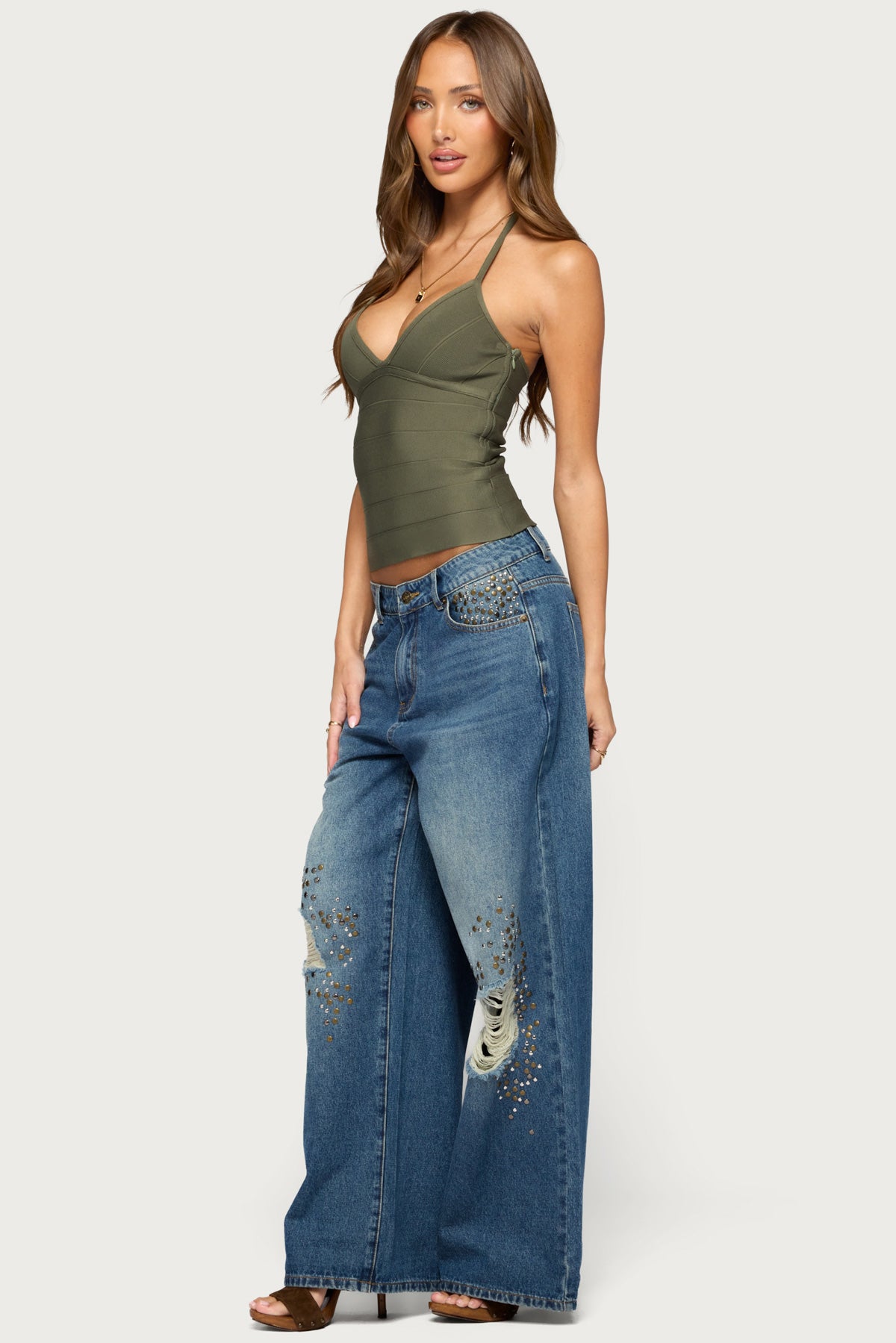 Enza Bandage Halter Top - Image 4