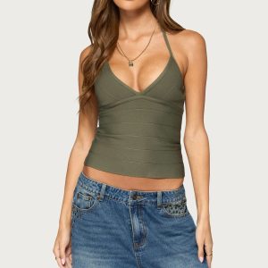 Enza Bandage Halter Top