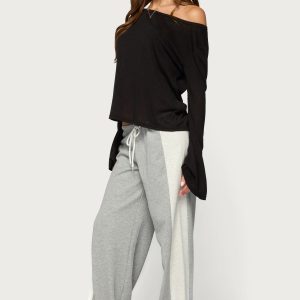 Faylinn Low Rise Side Stripe Sweatpants