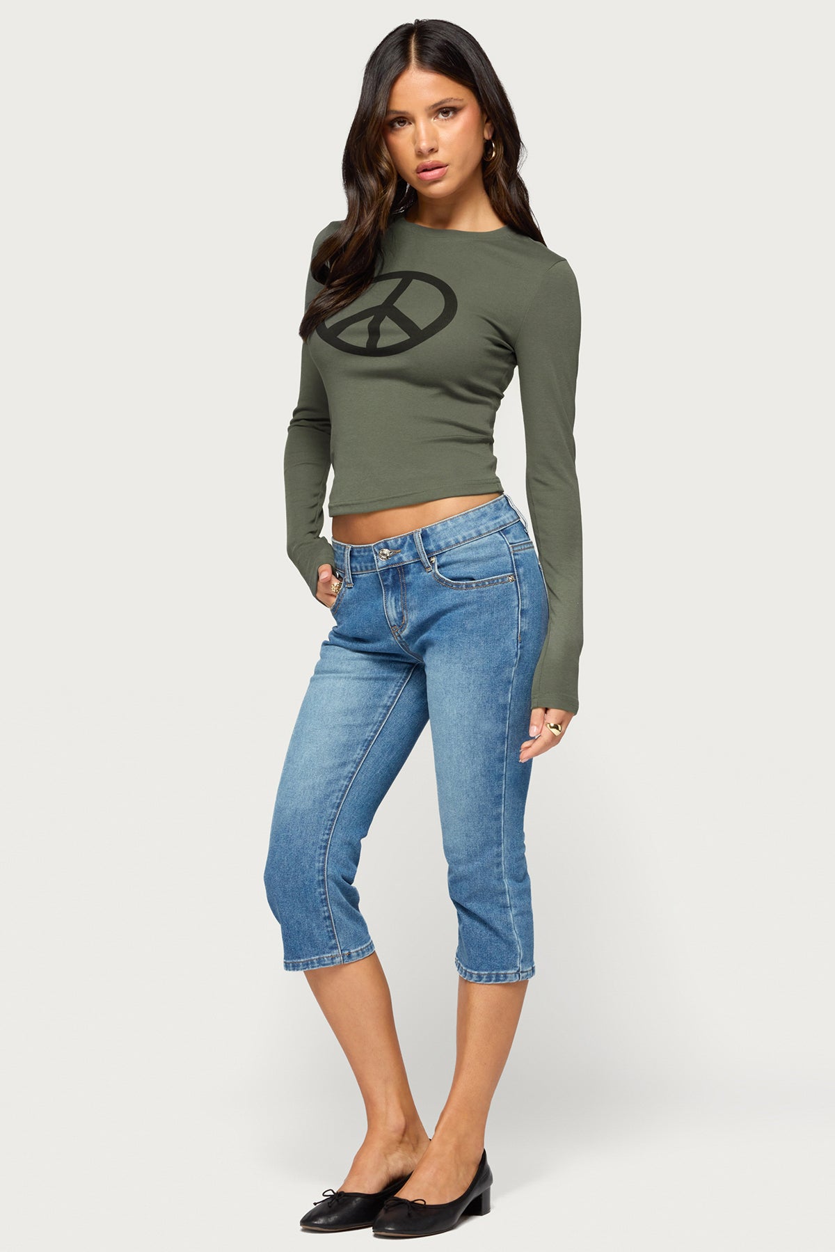 Perrey Peace Long Sleeve Top - Image 4