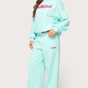 Edikted Star Graphic Sweatpants