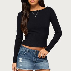 Sharley Rolled Knit Sweater