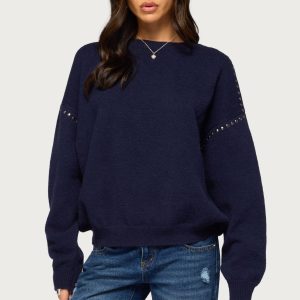 Camillah Studded Knit Sweater