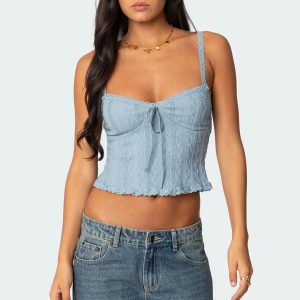 Lacey Knit Tank Top